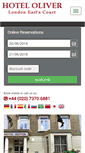 Mobile Screenshot of hoteloliver.co.uk