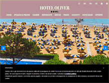 Tablet Screenshot of hoteloliver.it
